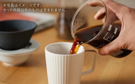 長崎県波佐見町のふるさと納税 【波佐見焼】セラミックコーヒーフィルター 燦セラ・黒丸 【燦セラ】 [DF30]