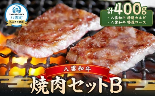 八雲和牛焼肉セットB【 肉 お肉 にく 牛 牛肉 肉セット 焼肉セット 焼肉 焼き肉 食品 グルメ お取り寄せ お取り寄せグルメ    八雲町 北海道   】 1528069 - 北海道八雲町