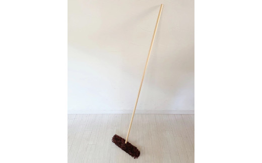 <むろの屋> モコモコ省スペースモップ ミニ （ 925mm・ブラウン ） 【 日用品 掃除 用品 モップ 最高級 マイクロファイバー かわいい おしゃれ デザイン インテリア HYLON ハイロン 】 2023923 - 兵庫県朝来市