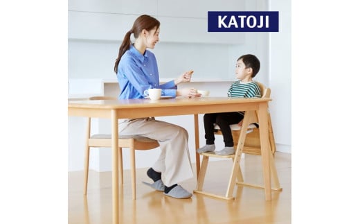91-1_ハイチェア グラスホッパー（ブラック）｜カトージ KATOJI