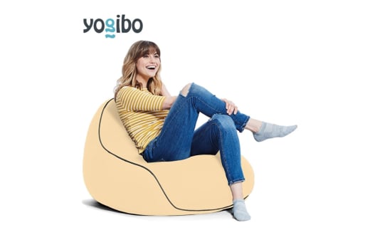 Yogibo Lounger ( ヨギボー ラウンジャー ) クリームホワイト [ インテリア 寝具 ファッション ] 