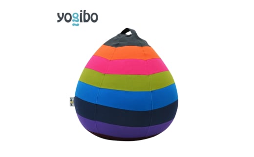 Yogibo Drop Rainbow ( ヨギボー ドロップ レインボー ) ブライト [ インテリア 寝具 ファッション ] [№5385-0296] 2045185 - 大阪府岸和田市