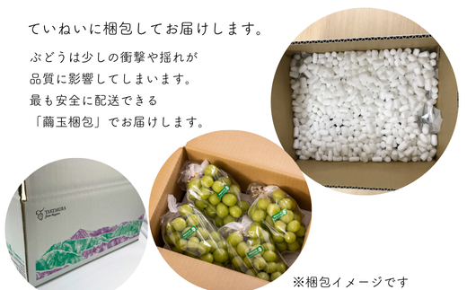 配送中の脱粒を防ぐため、繭玉をたっぷり入れてお届けします。