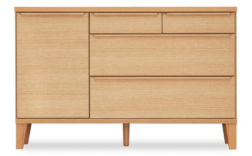 大川家具 幅120cm サイドボード レッドオーク -leo-レオ 2026375 - 福岡県大川市