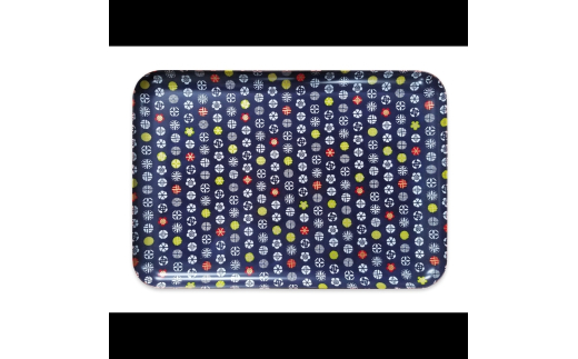 タツクラフト 友禅和紙トレー L 39cm 2枚セット 小花 小紋 【Tk324】【ttcf133】 1747456 - 和歌山県由良町