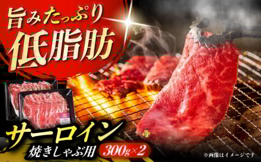 北海道 北十勝 短角牛 サーロイン（焼きしゃぶ用）300g×2パック《足寄町》【北十勝ファーム】肉 サーロイン 焼きしゃぶ 牛肉 赤身 和牛 300g ギフト 十勝 北海道産 道産 あしょろ 北海道 [BEAI003]
