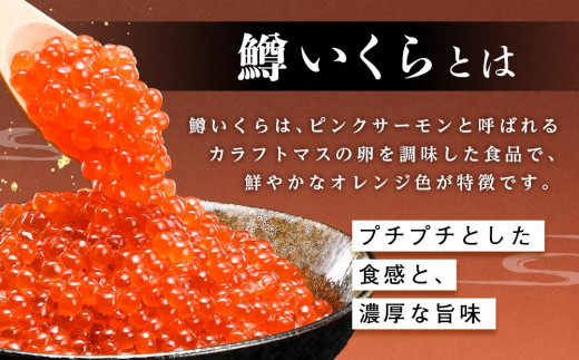 北海道八雲町のふるさと納税 【定期便】いくら醤油漬け 鱒卵 200g×2パック (合計400g)  2ヶ月連続配送 【 いくら 小分けパック 鱒いくら 小粒厳選 いくら醤油漬け いくら醤油漬 北海道 小分け 海産物 魚介類 水産物応援 水産物支援 】