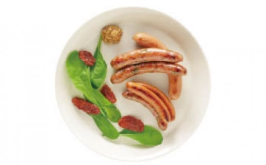 越ノ光ポークソーセージ 食べ比べセット あらびき120g（5本）、チョリソー120g（5本）、山菜160g（3本）、チーズ120g（5本）、しそ120g（5本）、フランクフルト160g（3本） 711543 - 新潟県津南町