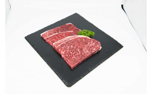 博多和牛　赤身ミニステーキ　定期便全12回（約500g×12回） 2017628 - 福岡県大川市