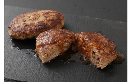 博多和牛100%ハンバーグ130g×5個(ジャポネソース付)【伊豆丸商店】_HA0184