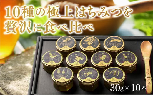 C090 山口県産 愛情いっぱい極上のはちみつ贅沢食べ比べ10種セット 1513623 - 山口県山口市