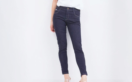 【SIZE:0】T-ASSACレディースジーンズ「SKINNY／INDIGO」（スキニー）【T-ASSAC シーンズ スキニー ジーパン 児島デニム デニム 衣類 岡山県 倉敷市 おすすめ 人気】