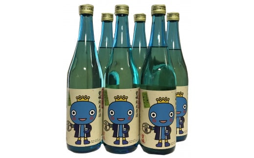 西宮市観光マスコットキャラクター『みやたん純米原酒』　6本セット 2040941 - 兵庫県西宮市