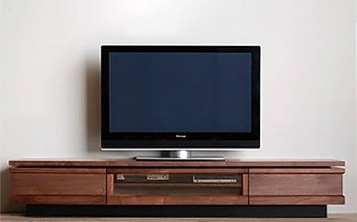【開梱・設置】テレビボード ジオ　テレビ210cm　ブラウン　AL044
