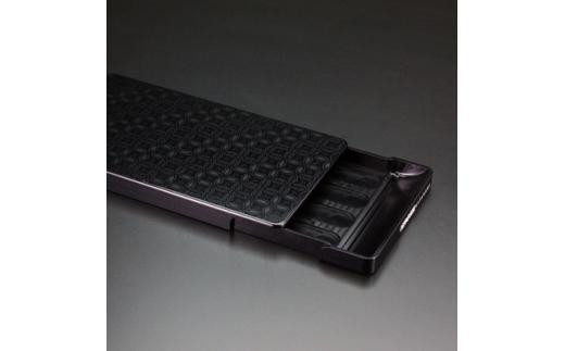 名刺ケース ジュラルミン削り出し ＜七宝＞BLACK 2049561 - 三重県鈴鹿市