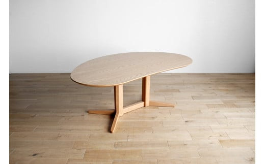【開梱・設置】ミラージュ　テーブル140cm　ナチュラル　AL329
