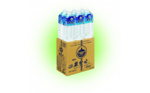 【全3回定期便】飲料 水 ミネラルウォーター 巌聖水6500 2L×6本入り 広島県福山市/小林商事 ミネラルウォーター ペットボトル 2l 2リットル 保存用 備蓄 防災 [BAEA015] 1774658 - 広島県福山市