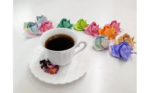 コーヒー マルコ発酵コーヒー あとのせ広島ローズ（2杯分）×8箱 広島県福山市/マルコ珈琲商会 珈琲 ドリップコーヒー ドリップバッグ ばら 飲料 [BABE003]