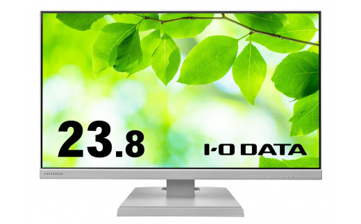 I-O DATA 【LCD-A241DW】3辺フレームレス&広視野角ADSパネル23.8型ワイド液晶ディスプレイ《 ホワイト》 2051595 - 石川県金沢市