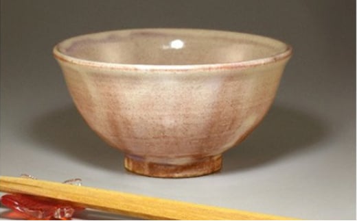 【352047000340】萩焼 ごはん茶碗(粉引) 2057144 - 山口県萩市
