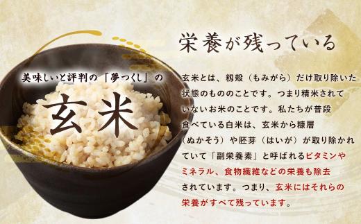 【6ヶ月定期便】夢つくし 玄米 PREMIUMパック 24パック×6回