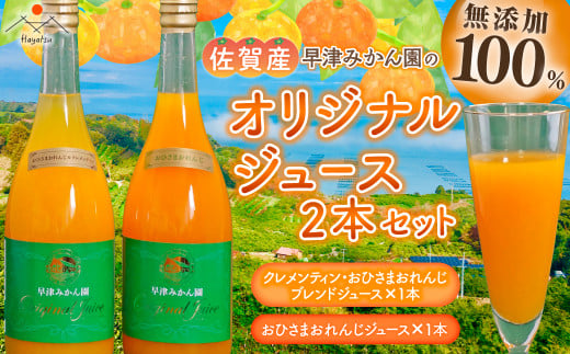 M-53 オリジナルジュース2種2本セット 509480 - 佐賀県太良町