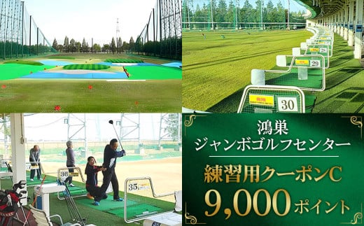 No.184 鴻巣ジャンボゴルフセンター　練習用クーポンC   289833 - 埼玉県鴻巣市