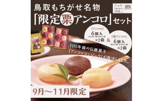 鳥取もちがせ名物『限定栗アンコロ』セット 997648 - 鳥取県鳥取市