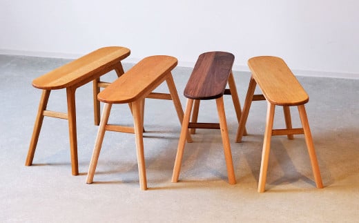 Aile bench un(エールベンチ アン) 選べる座面 Fleur(フルール) Joli(ジョリ) Raffine(ラフィネ) ベンチ 椅子 イス いす