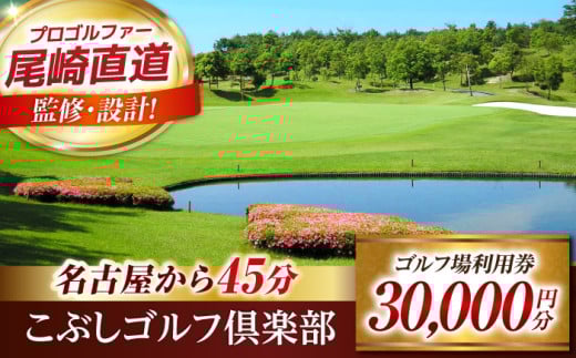 こぶしゴルフ倶楽部 プレー割引券 30,000円分 (寄附金区分10万円) ゴルフ チケット  ゴルフ チケット ゴルフ場利用券 GOLF 利用券 ゴルフ場 プレー券 プレーチケット 岐阜 御嵩町 / こぶしゴルフ倶楽部 [AVAO006] 727479 - 岐阜県御嵩町