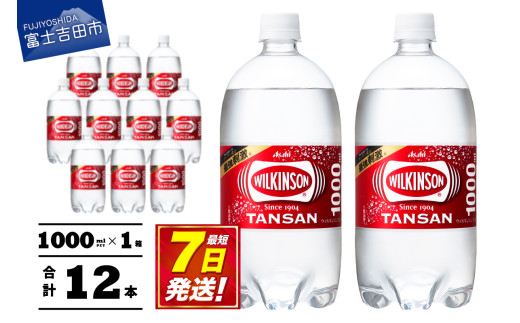[炭酸水]ウィルキンソン タンサン PET1L×1箱(12本入)
