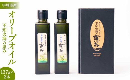 オリーブオイル 「 不知火海の恵み 」137g×2本 熊本県 宇城市産 【2026年2月上旬までに順次発送予定】 オリーブ油 1973792 - 熊本県宇城市