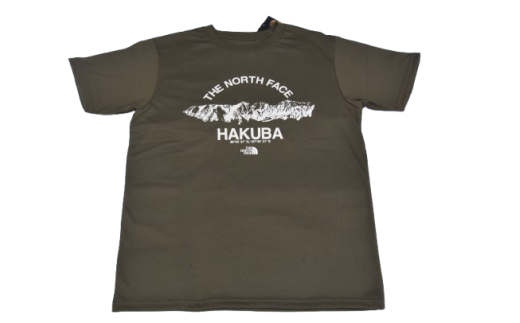 THE NORTH FACE「白馬三山 Tシャツ」メンズM　ニュートープ【P0550496_M_M_NT】