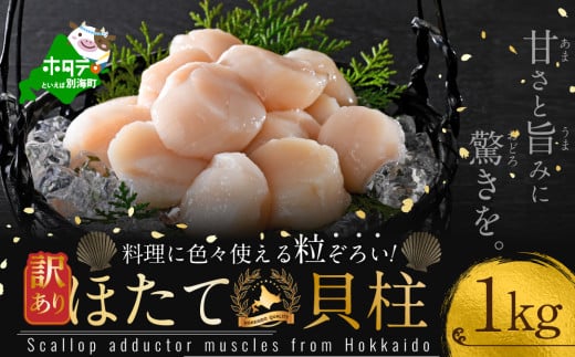 訳あり 北海道産 冷凍 ホタテ 計 1kg（ 1箱 500g × 2箱 ）（ ほたて ホタテ 帆立 貝柱 ホタテ貝柱 ほたて貝柱 海鮮 刺身 訳ありホタテ 訳あり ふるさとチョイス ふるさと納税 仕組み キャンペーン 限度額 計算 ランキング やり方 シミュレーション チョイス チョイスマイル ）