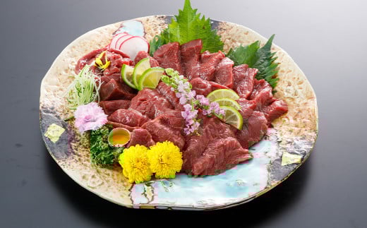 【熊本と畜】 赤身 馬刺し ロース 約200g 馬肉 肉 馬刺 1555519 - 熊本県水上村