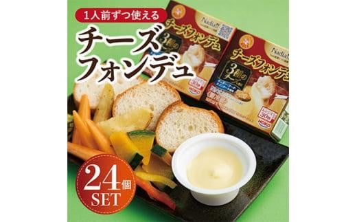 1人前ずつ使える チーズフォンデュ24個セット 2066367 - 兵庫県西宮市