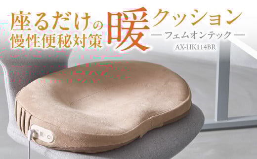 フェムオンテック 暖クッション AX-HK114BR_Qc127 2077975 - 福岡県久留米市
