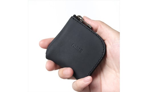 【色/ブラック】 balle(バレ) コインケース 本革 レザー【 TowaRe:［トワリ］ 本革 レザー お中元 お歳暮 大阪府 門真市 】 2046221 - 大阪府門真市