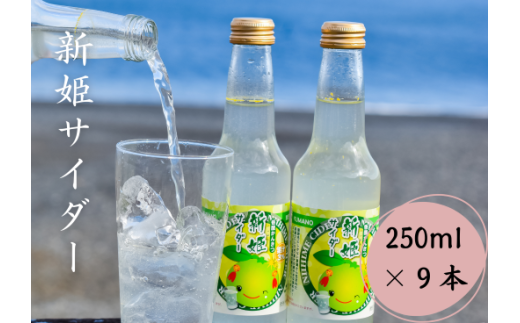 新姫サイダー250ml×9本入 2139284 - 三重県熊野市