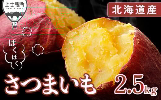 北海道産さつまいも 計2.5kg 上士幌町須田農場 ◆2025年11月下旬発送開始予定 ［010-V62］ ※オンライン申請対応 1341990 - 北海道上士幌町