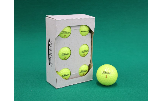 最高級・高品質ロストボール　6個×2　【タイトリスト　PRO V1X カラー】他ブランドあり ゴルフ ゴルフボール ボール洗浄選別済み 練習用カラーボール カラフル 送料無料