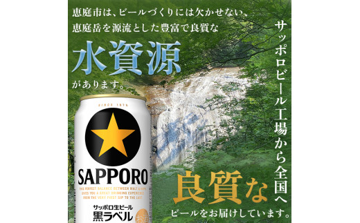 サッポロ黒ラベル500ml×24本