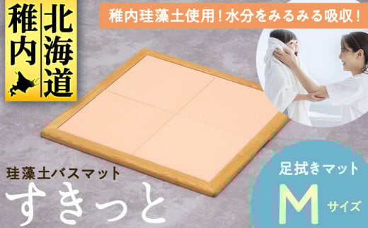 【10％OFF】 珪藻土バスマット さらっとE～ - 北海道稚内市｜ふるさと バス・洗面所用品