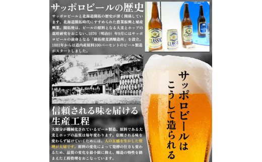 『定期便：全11回 』サッポロクラシック350ml×24本×2箱【北海道限定】