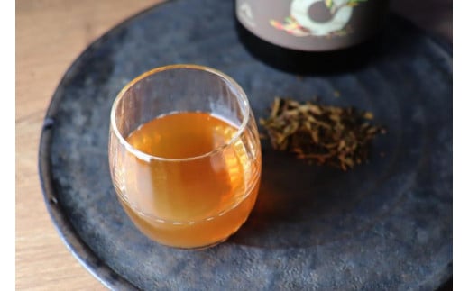 「深川リキュルラボ」東京下町のクラフトリキュール「8th　Ocean　茶梅酒ほうじ茶720ml」 【茶梅酒 ほうじ茶 お酒 茶葉 梅酒 甘味 手作業 職人 一番茶】