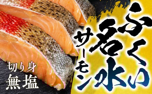 ふくい名水サーモン 切身 無塩 サーモン 鮭 トラウトサーモン さけ しゃけ サケ シャケ おかず 弁当 魚 焼き魚 焼鮭 ムニエル フライ 鮭フライ 魚介類 冷凍 真空 切り身 愛知県 田原市 渥美半島 長栄 お取り寄せ お取り寄せグルメ 食品 送料無料 産地直送