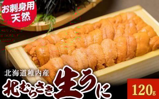 ＜先行予約＞『天然刺身用』北むらさきウニ 120g ウニ 刺身 海鮮