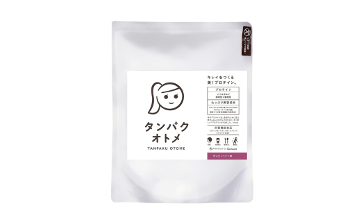 【5回定期便】 プロテイン タンパクオトメ 1袋 ぜいたくベリー | プロテイン ソイプロテイン ホエイプロテイン 女性 プロテイン 美容 プロテイン プロテインシェイカー プロテイン サプリメント 定期 定期便 タマチャンショップ 大分県 中津市 2085813 - 大分県中津市