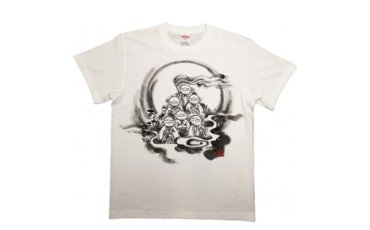 手描きTシャツ 仏画 六地蔵 (半袖 Mサイズ)【1615562】 2081565 - 大阪府和泉市