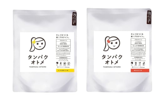 プロテイン タンパクオトメ 2袋 すこやか朝バナナ × 博多あまおう | プロテイン ソイプロテイン ホエイプロテイン 女性 プロテイン 美容 プロテイン プロテインシェイカー プロテイン サプリメント タマチャンショップ 大分県 中津市 2081361 - 大分県中津市